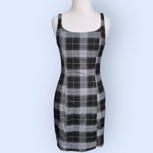 H&M Divided Plaid Dress